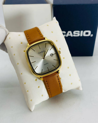 Casio Vintage (Black Dial, Gold Case)